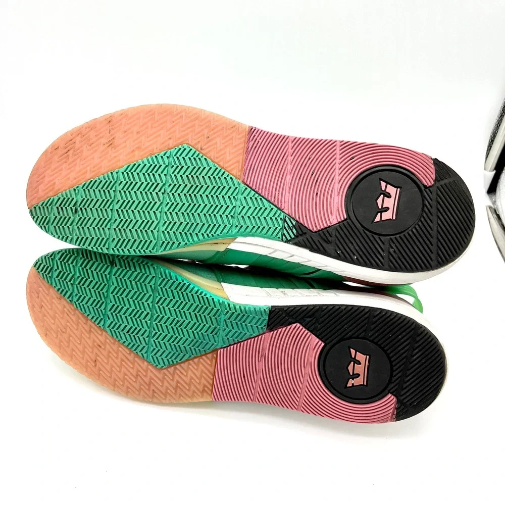 Supra Skytop V Muska Skate Shoes High Top Sneakers Mint Green Pink‎ Mens 11.5